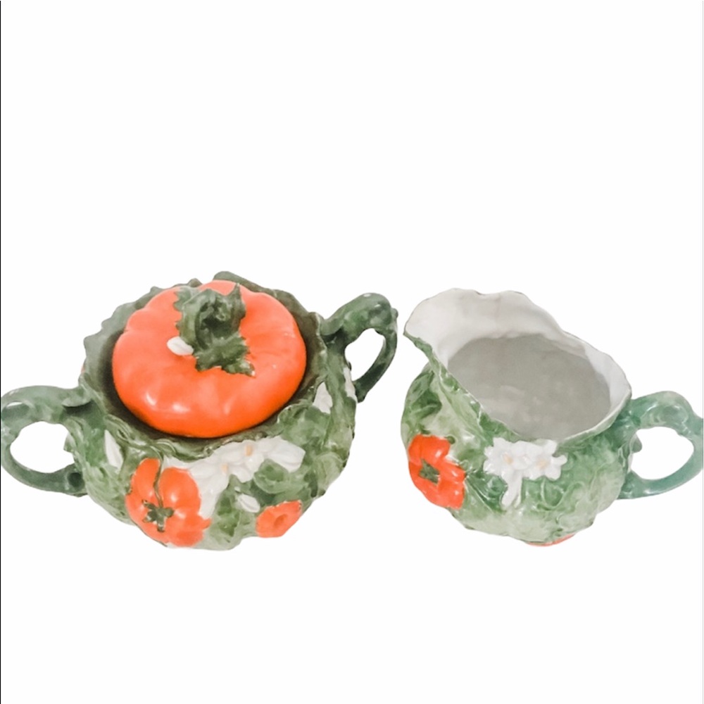 Antique Ernst Wahliss Pumpkin Tomato Cream…